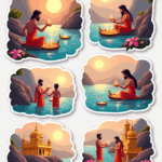 Temples & Holy Sites - Sticker Sheet v8